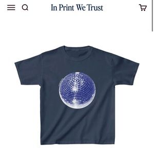 In Print We Trust-Disco Graphic Tee